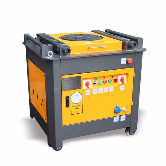Gw46 Steel Bar Bending Rod Machine 42mm Stirrup Automatic Rebar Bender Machine
