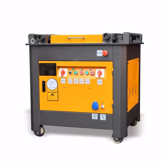 Gw46 Steel Bar Bending Rod Machine 42mm Stirrup Automatic Rebar Bender Machine