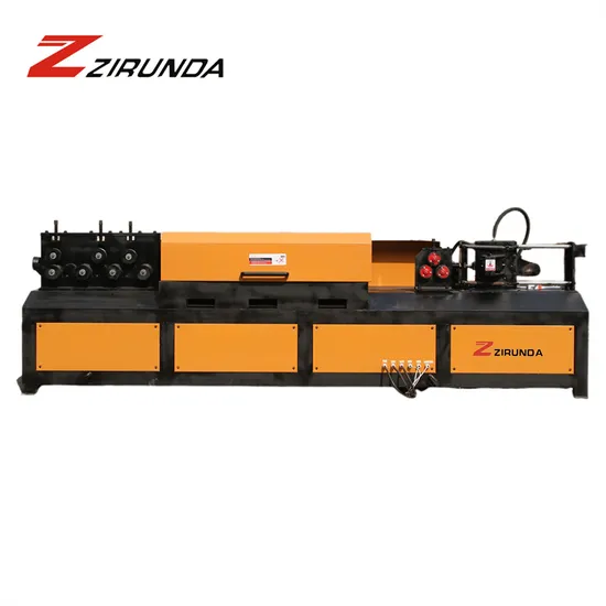 철근 코일 교정 및 절단기