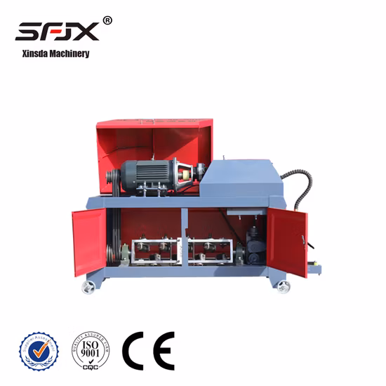 철근용 수평 철근 교정 기계