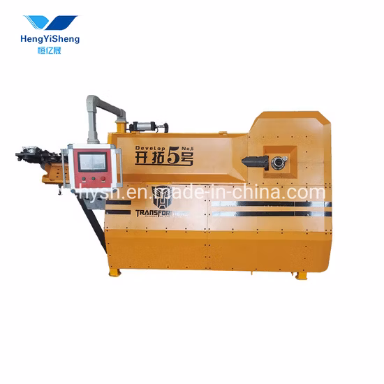 Gw40A 자동 CNC 강철 막대 철근 와이어 파이프 후프 벤더 벤딩 머신