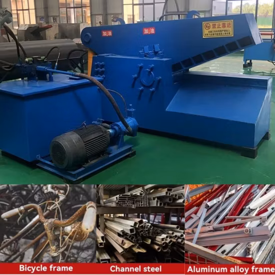 악어 금속 가위 기계